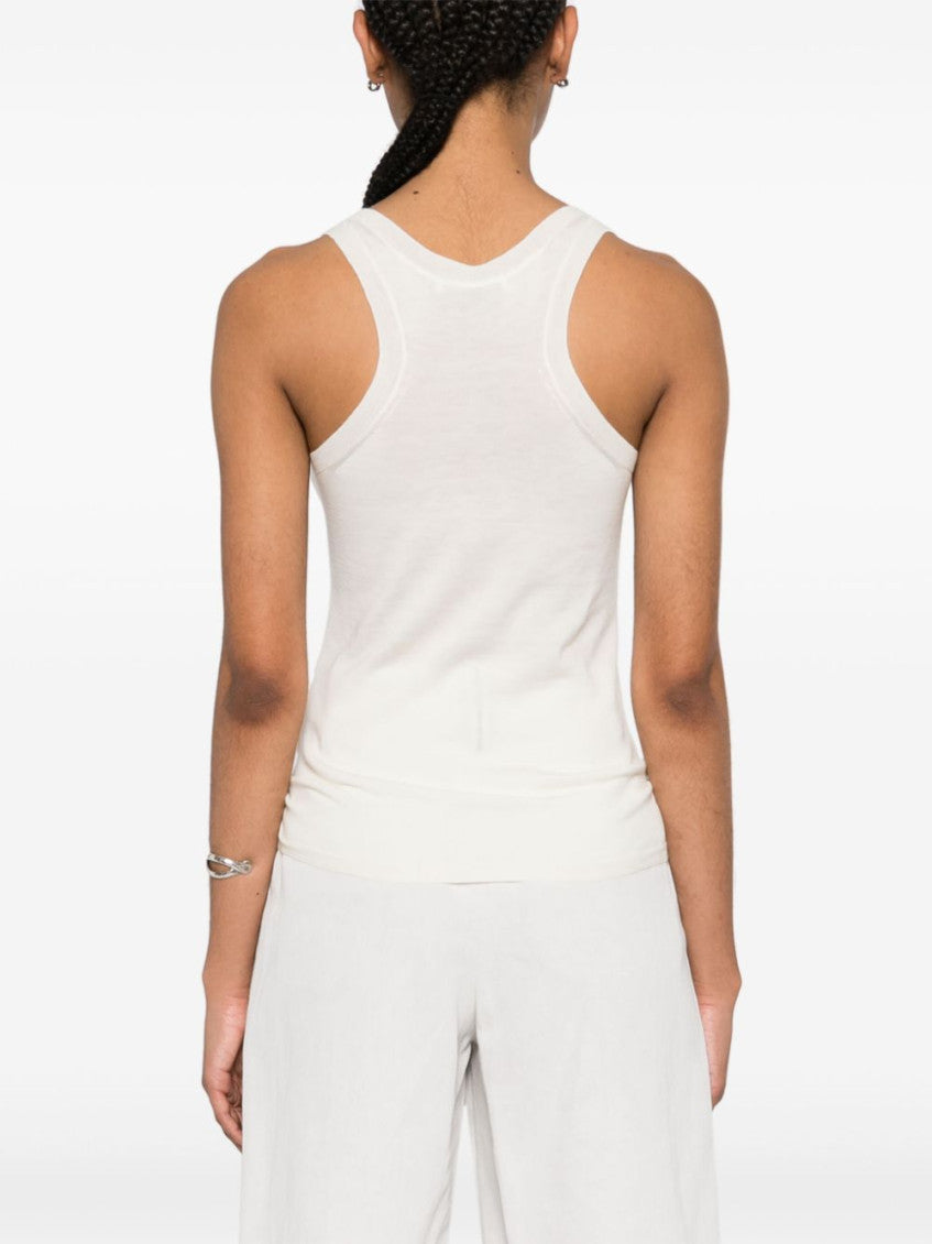 White Wool Tank Top 3