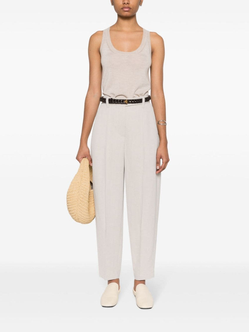 Beige Wool Tank Top 5