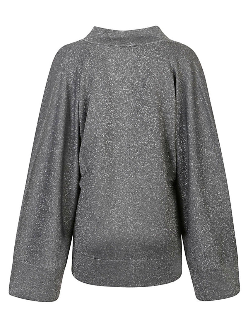Dark Grey Viscose Short Kimono 2