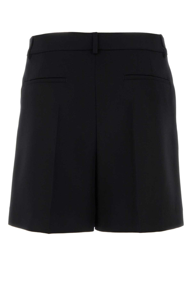 Black wool bermuda shorts 2