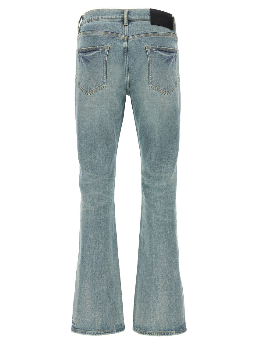 Light Blue 'P004 Pinner Coated Vintage' jeans 2