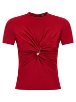 Red 'Safety Pin' top 1
