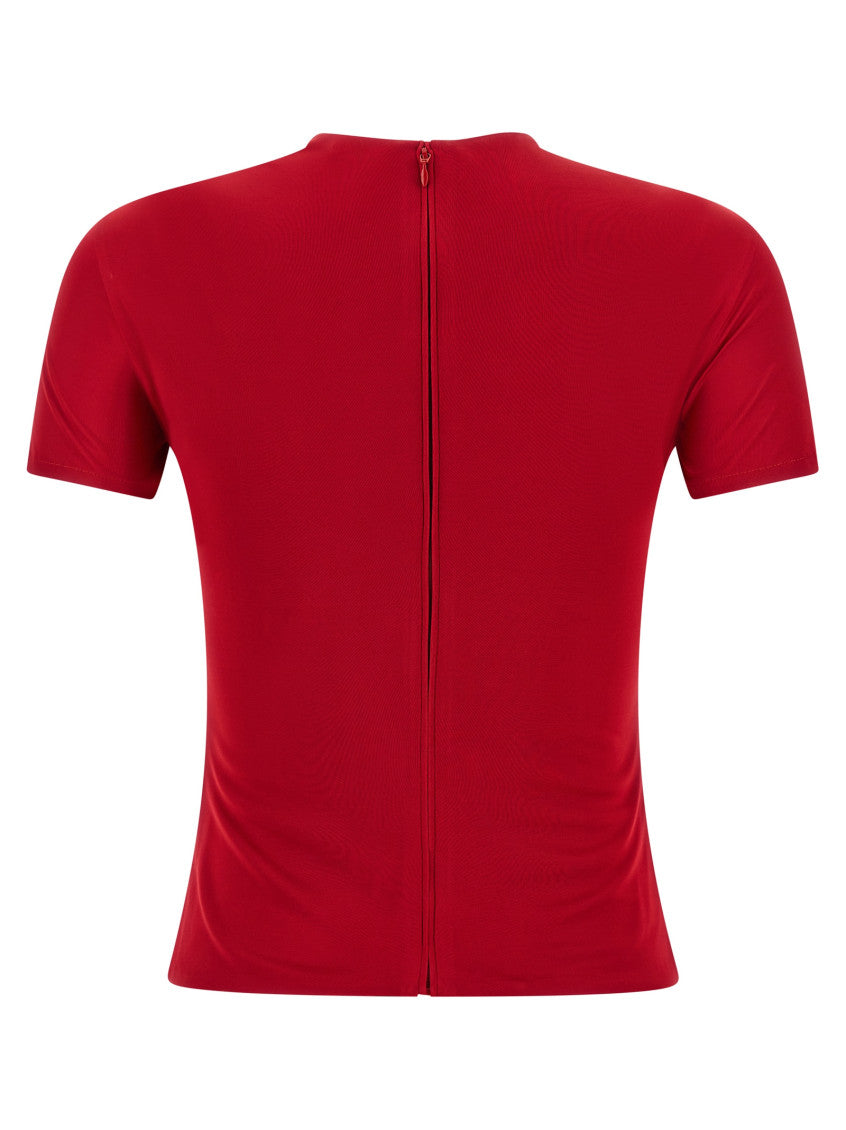 Red 'Safety Pin' top 2