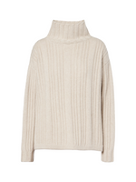 Beige Vitalba Polo-neck Jumper 1
