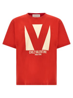 Red Chez Valentino T-Shirt 1