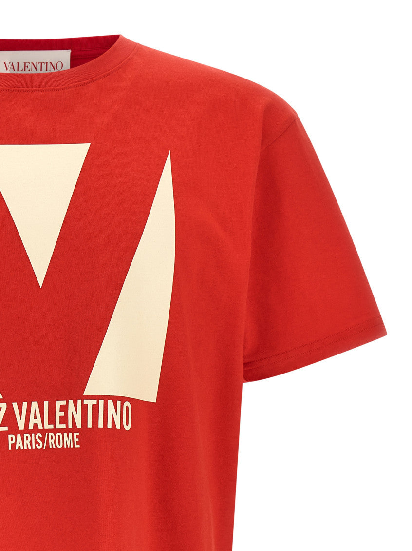 Red Chez Valentino T-Shirt 3