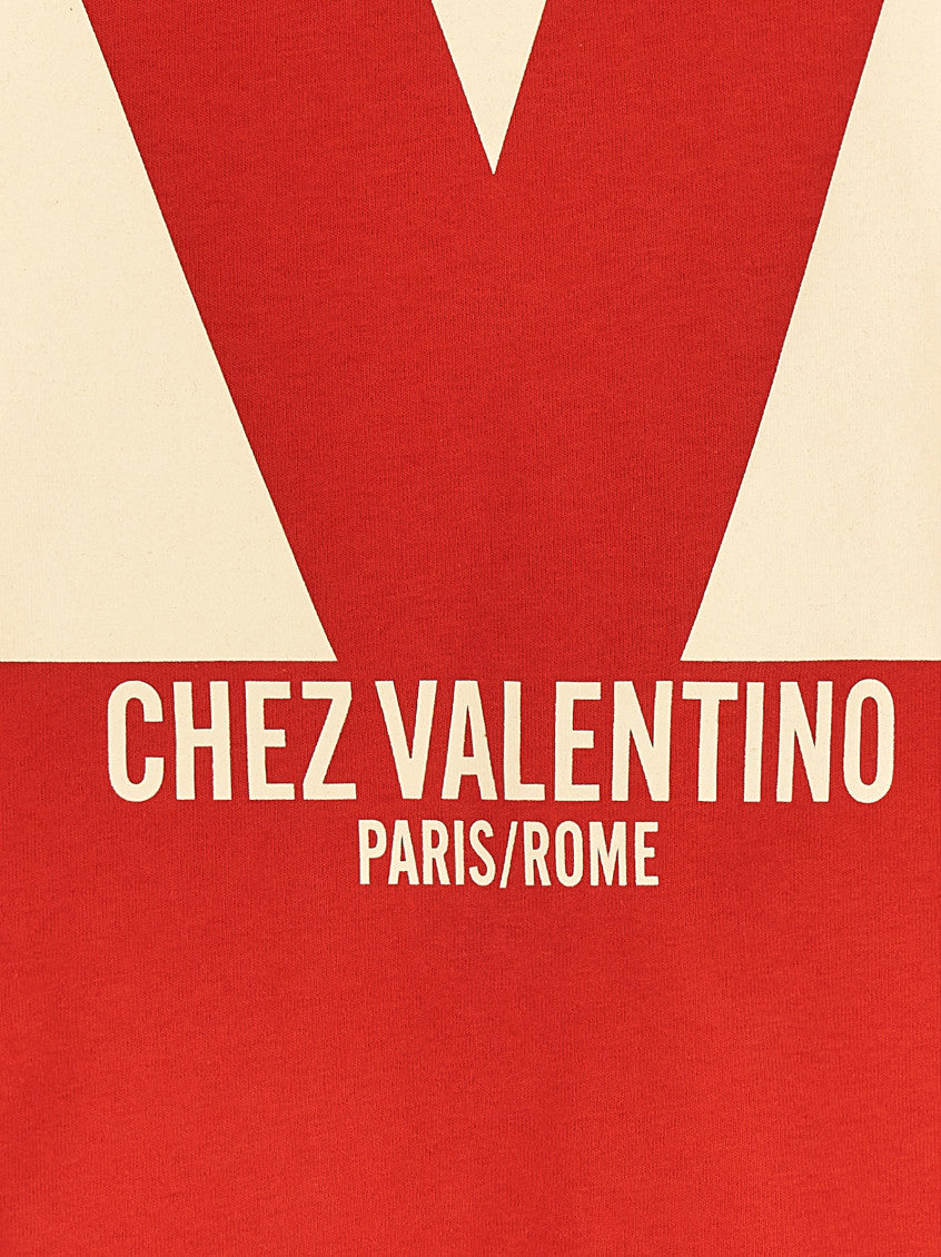 Red Chez Valentino T-Shirt 4