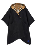 Multicolor Reversible Hooded Cape 1