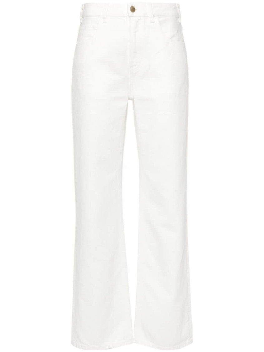 Beige Boyfriend Denim Jeans 1