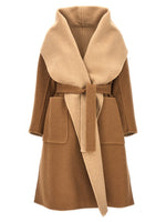 Brown Senna Wool Coat 1