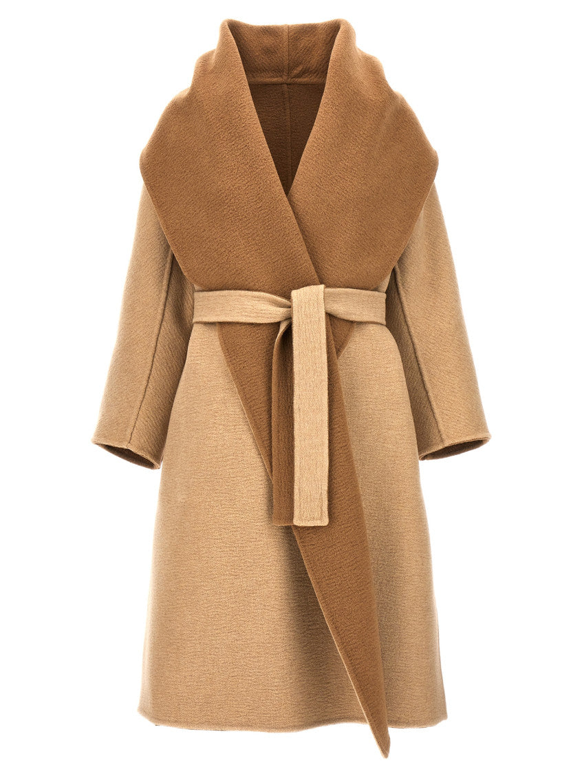 Brown Senna Wool Coat 2