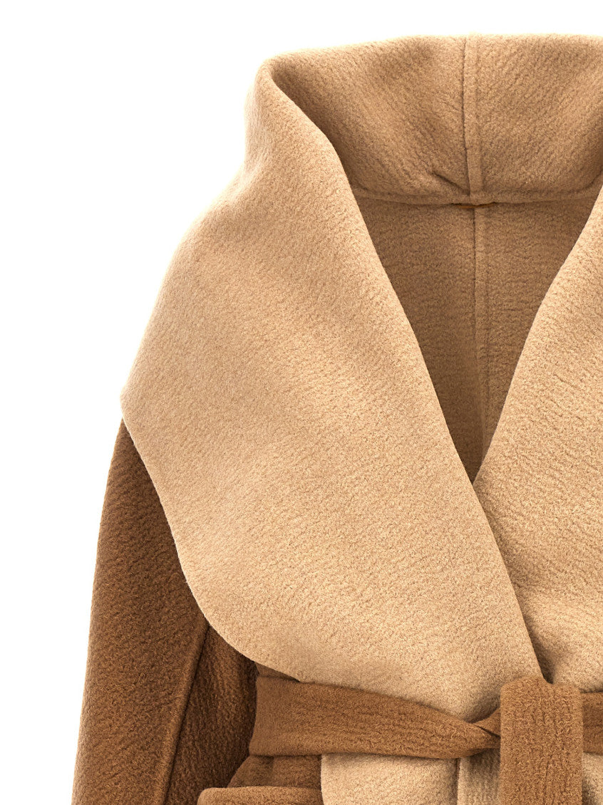 Brown Senna Wool Coat 4