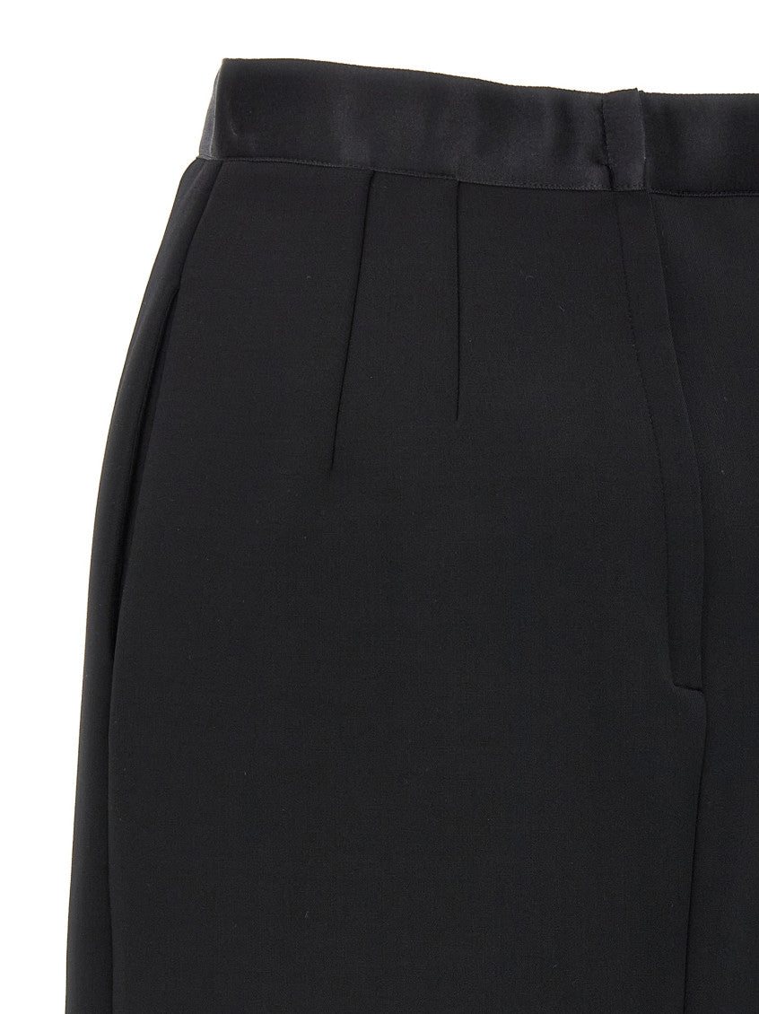 Black Wool pencil skirt 4