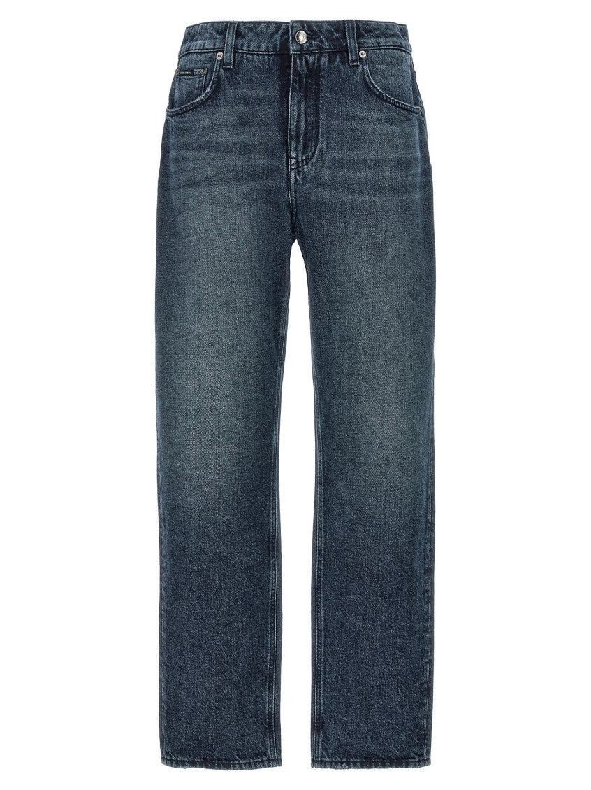 Navy Blue Boyfriend Jeans 1
