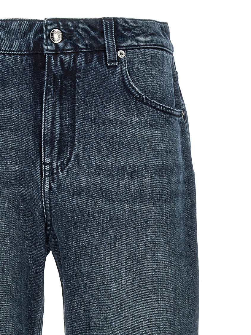 Navy Blue Boyfriend Jeans 3