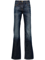 Blue Logo Jeans 1