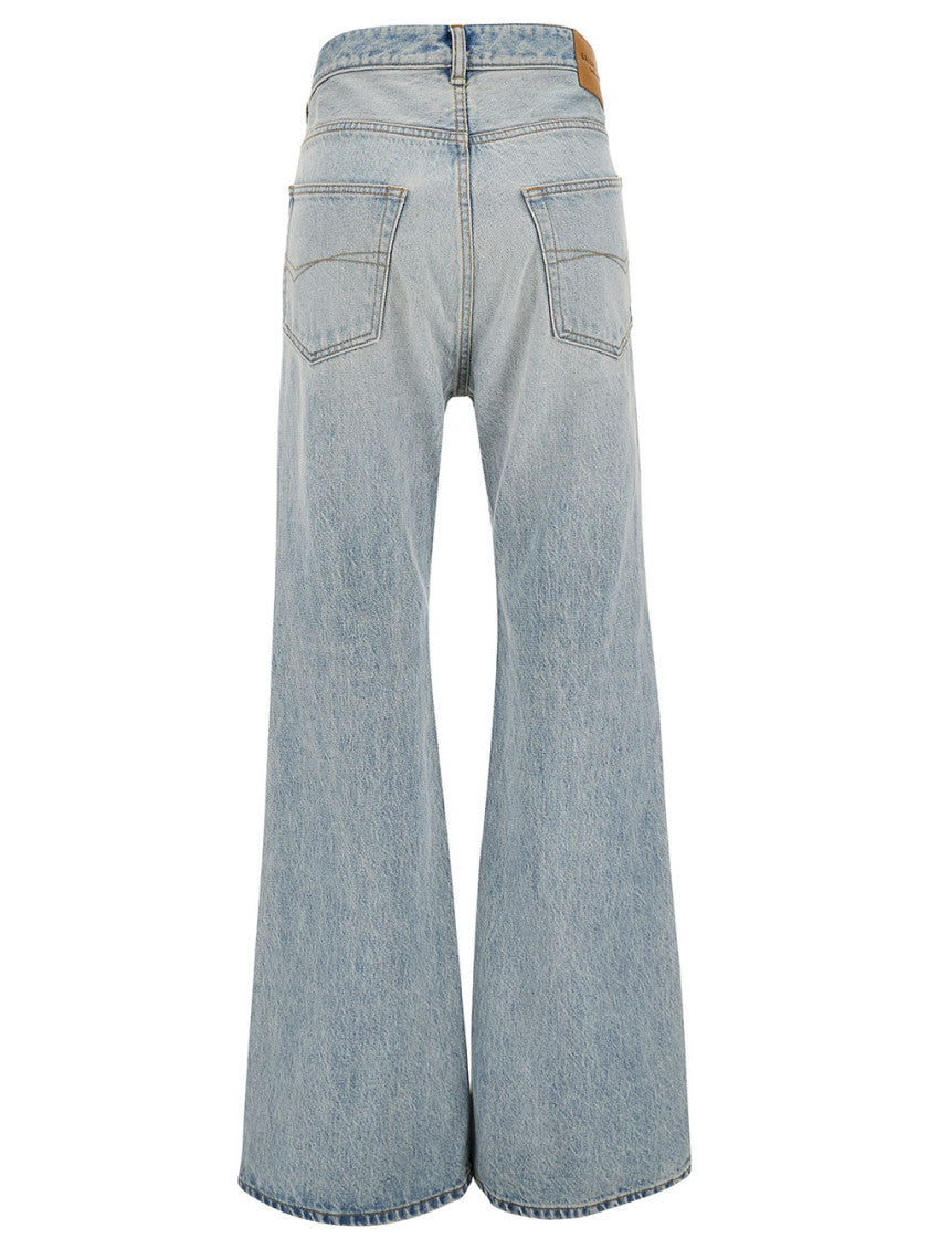 Light Blue  Flared Jeans 2
