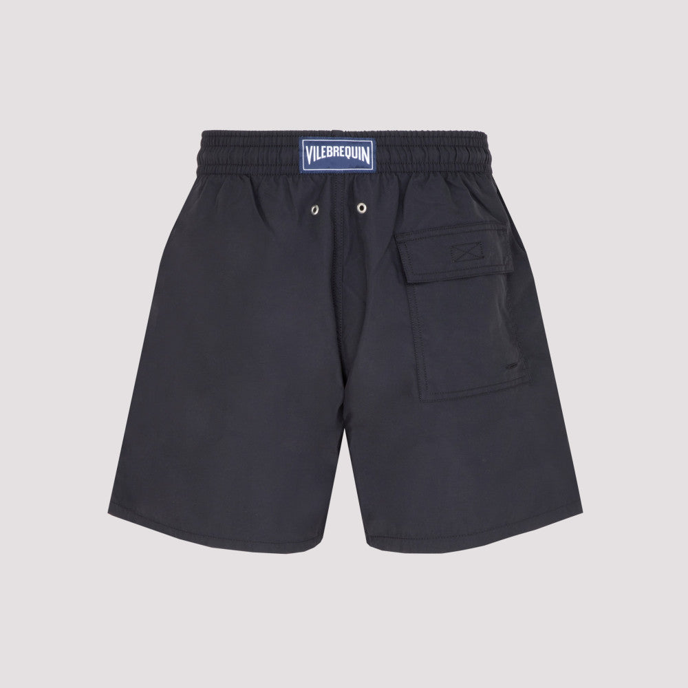 Black Moorea Swim Shorts 4