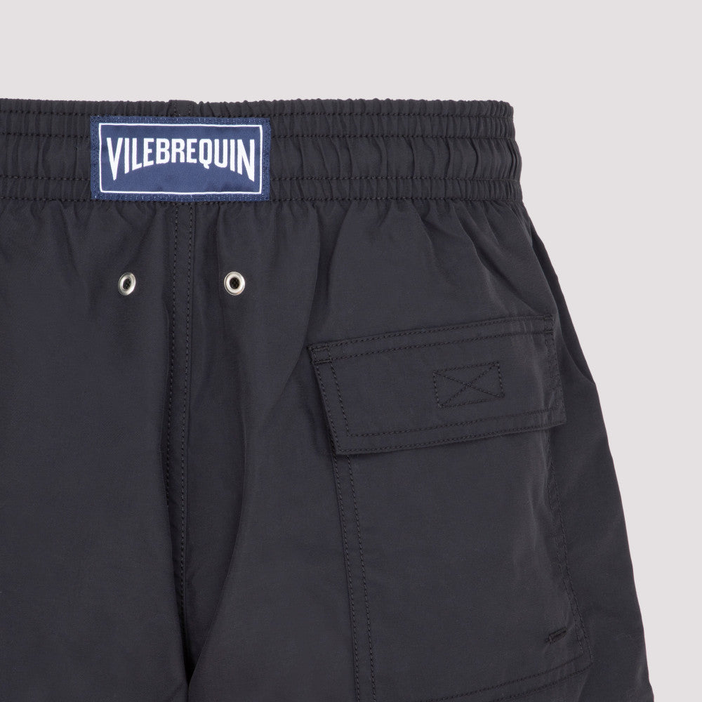 Black Moorea Swim Shorts 5