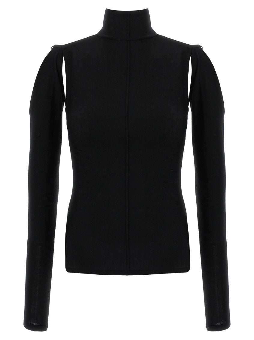 Black Highneck Top 1