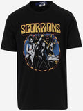 Multicolor SCORPIONS PRINT COTTON T-SHIRT 1