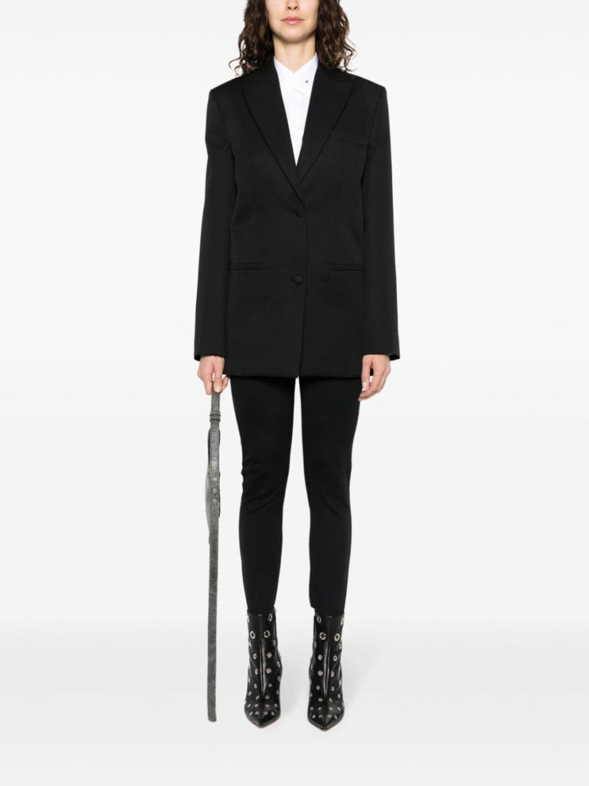 Black Wool Blazer 2