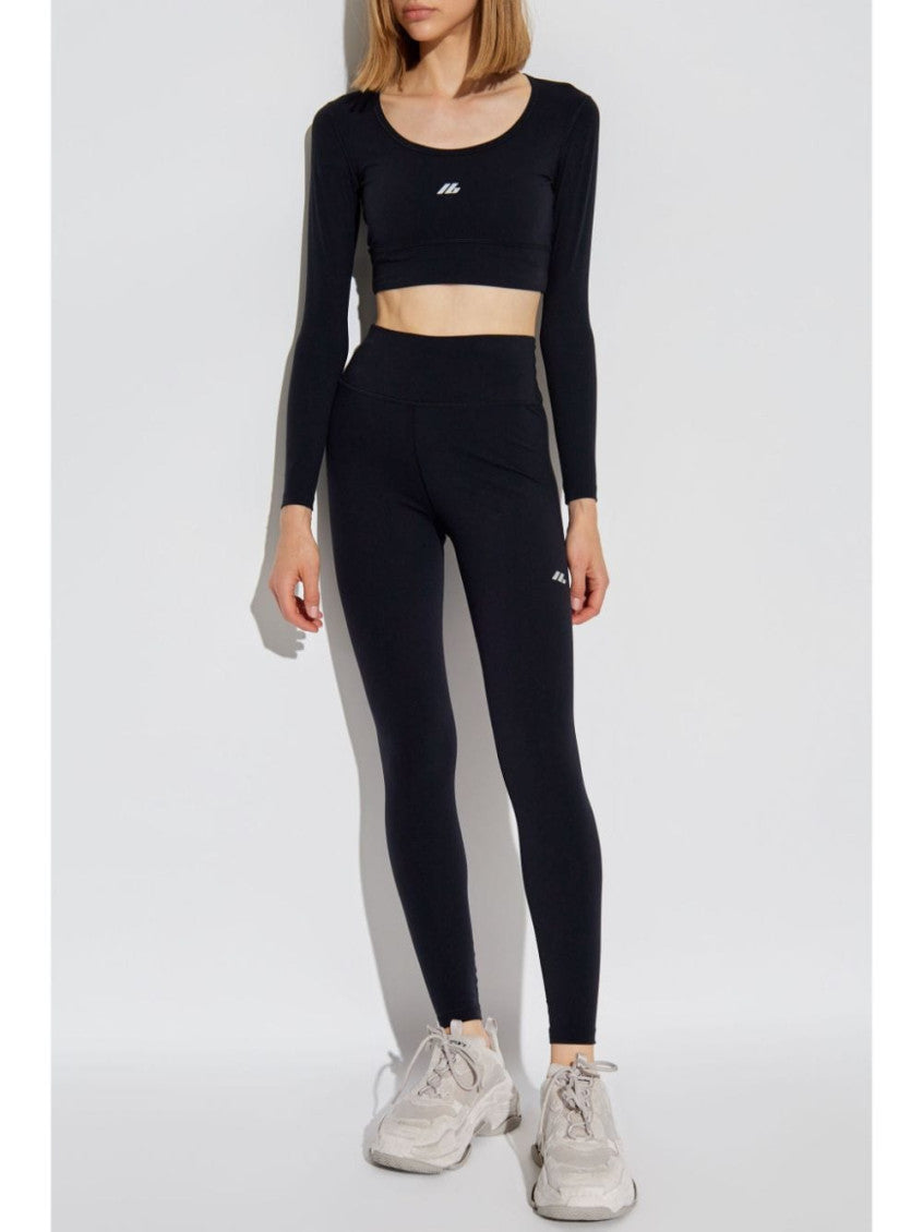 Black Logo Cropped Top 5