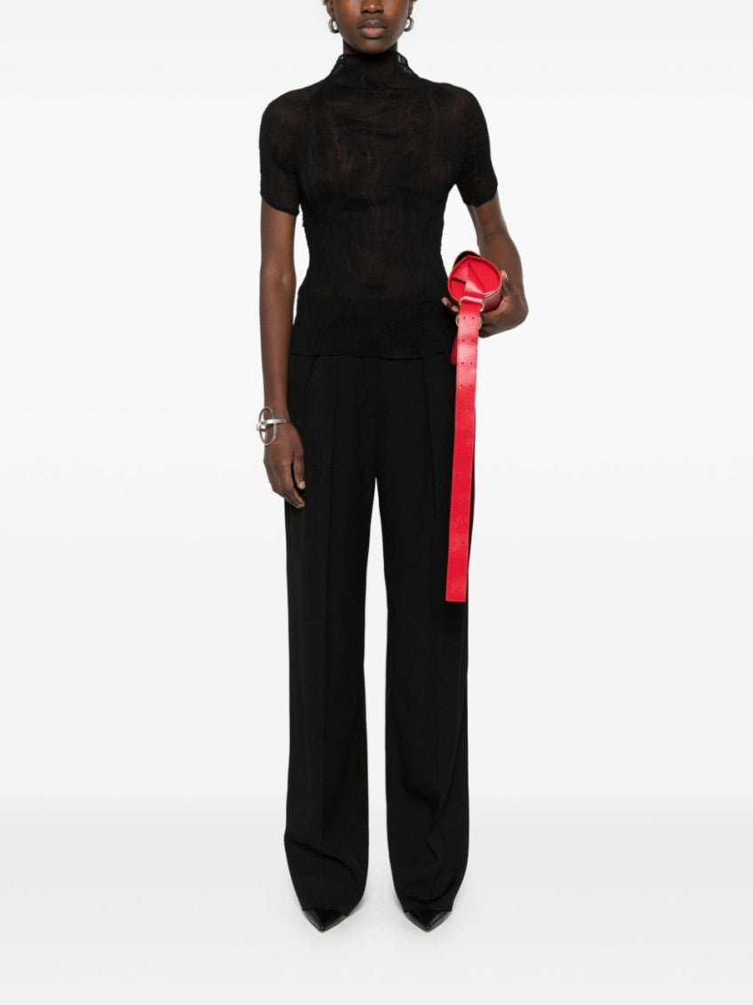 Black Straight-leg Trousers 5