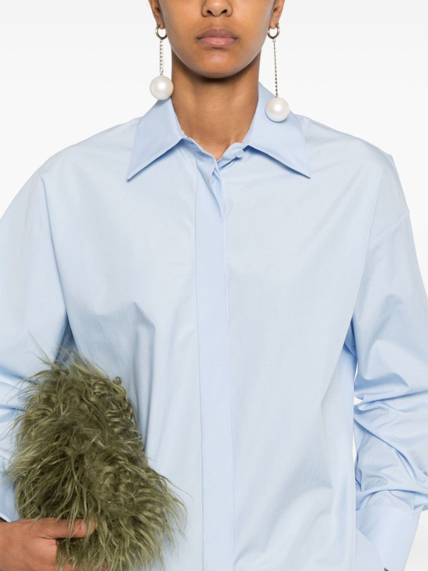 Sky Blue Cotton shirt 2