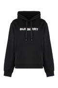 Black Logo Print Hoodie 1