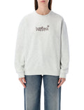 Light Grey Crew Neck Logo Sweatshirt 1