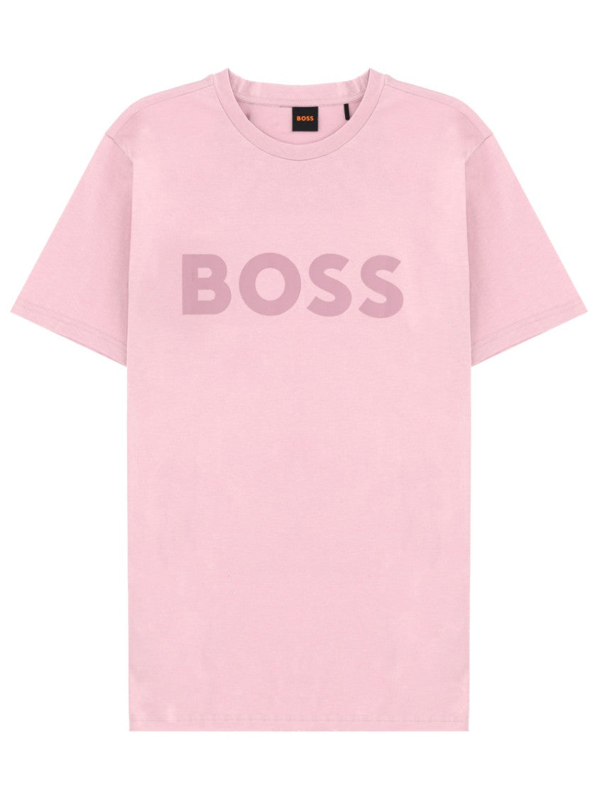 Pink Crew Neck T-Shirt 1