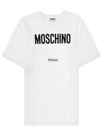 White Logo Crew Neck T-Shirt 1