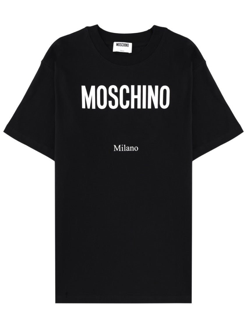 Black Logo Crew Neck T-Shirt 1