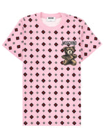 Pink Graphic Crew Neck T-Shirt 1