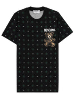 Black Graphic Crew Neck T-Shirt 1