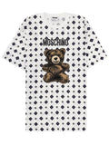 White Graphic Crew Neck T-Shirt 1