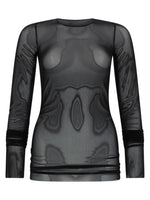 Black Solid Round Neck T-Shirt 1