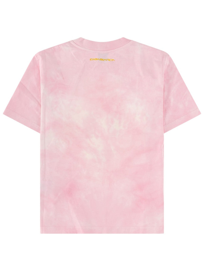 Pink Tie-Dye Crew Neck T-Shirt 2