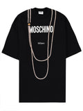 Black Graphic Crew Neck T-Shirt 1