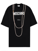 Black Graphic Crew Neck T-Shirt 1