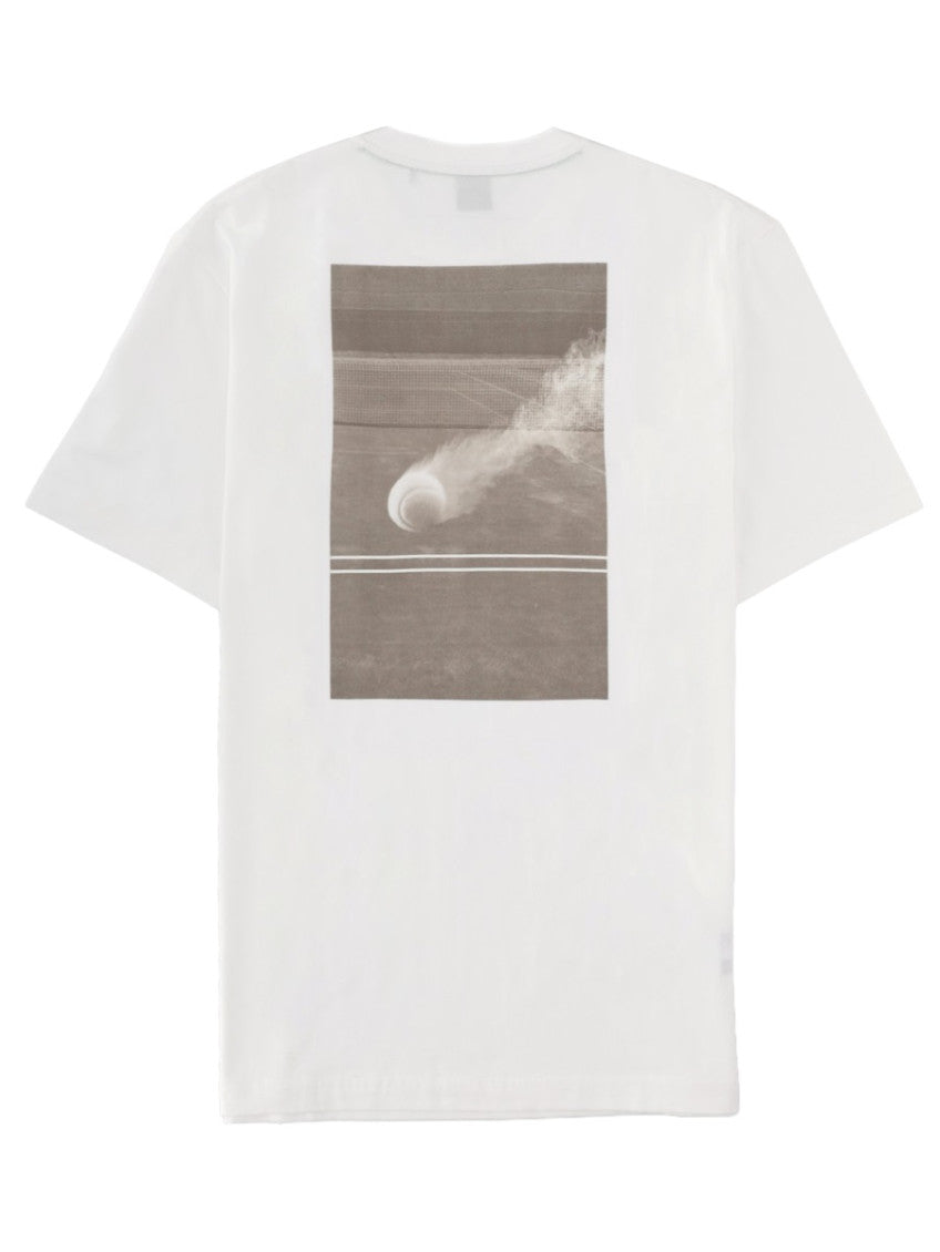 White Crew Neck T-Shirt 2
