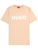 Beige Crew Neck T-Shirt 1