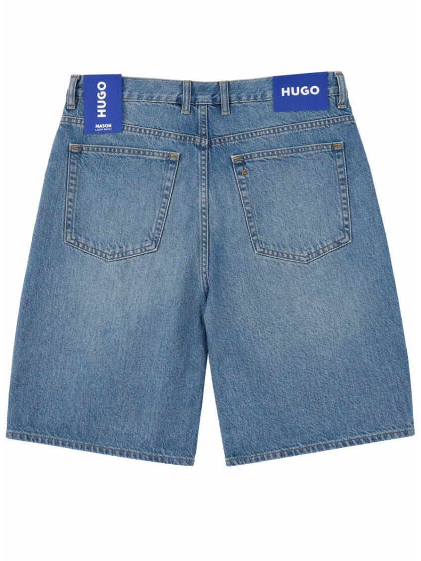 Blue Denim Shorts 2