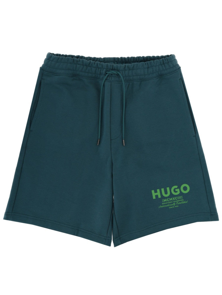Green Logo Shorts 1