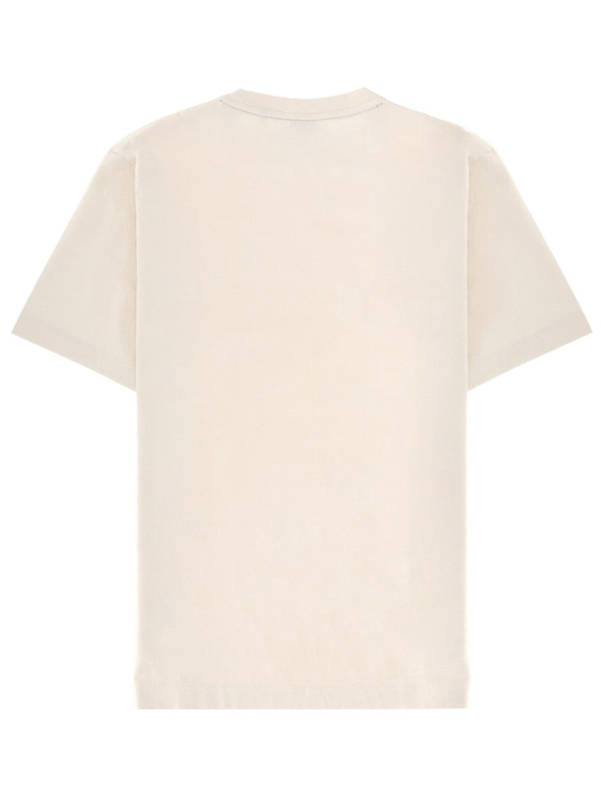 Beige Logo T-Shirt 2