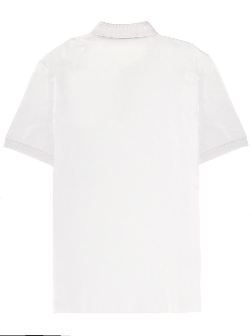 White Logo Shirt Collar Polo 2