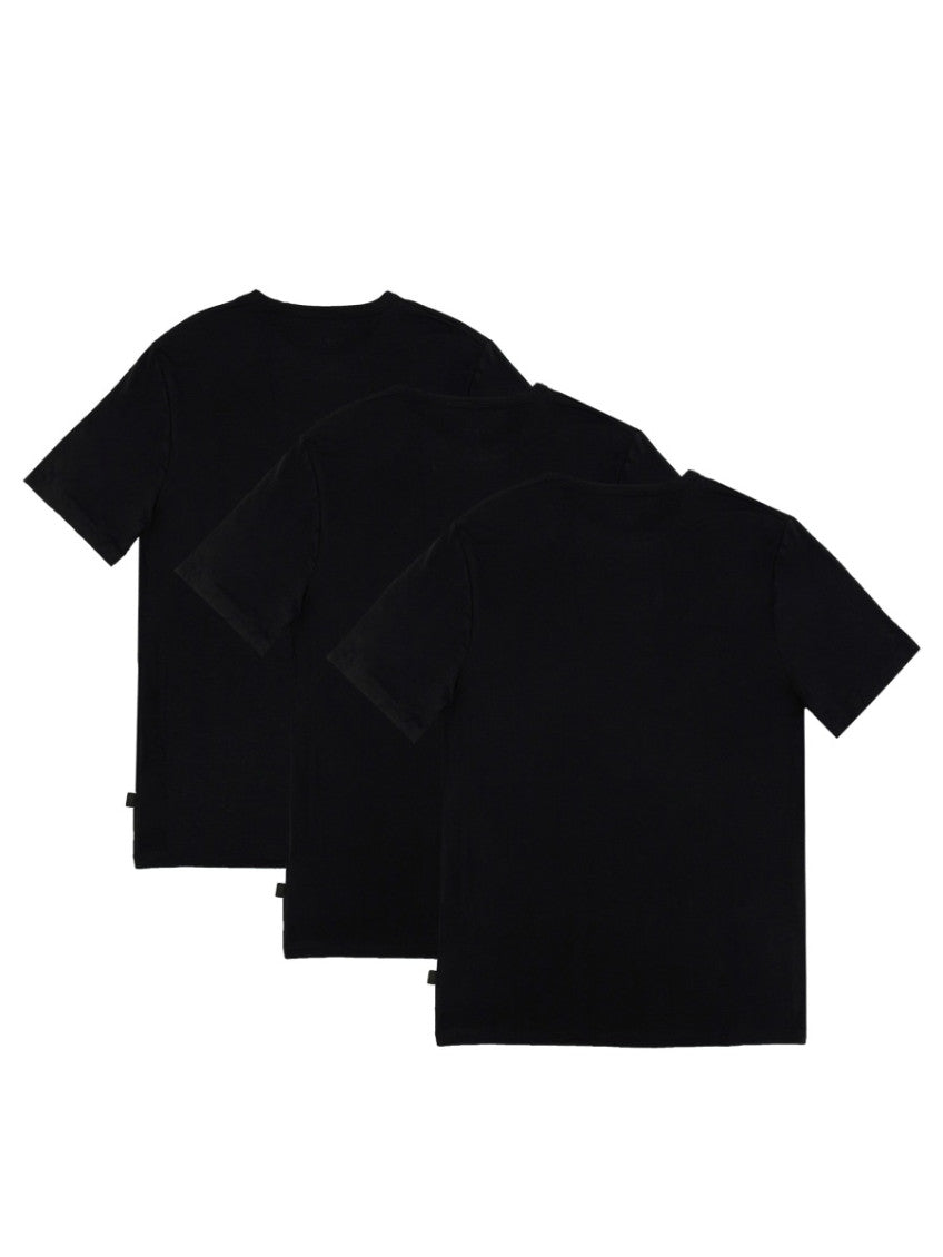 Black Crew Neck T-Shirt 2