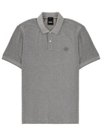 Grey Solid Shirt Collar Polo 1