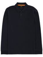 Navy Blue Full Sleeves Polo 1